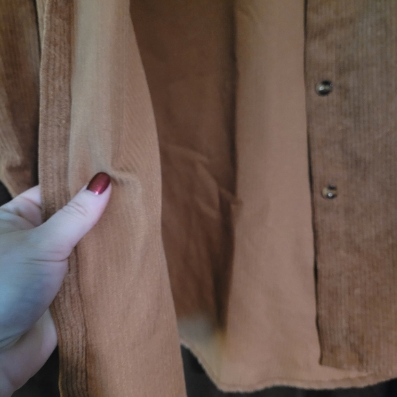 Corduroy Button Up Top - Picture 5 of 6